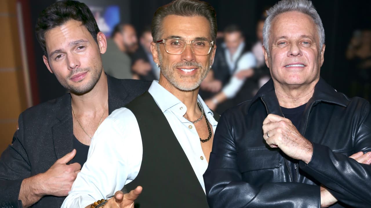 Sergio Mayer, Alexis Ayala y el elenco de 'Solo Para Mujeres' unidos en el estreno de la docuserie de ViX