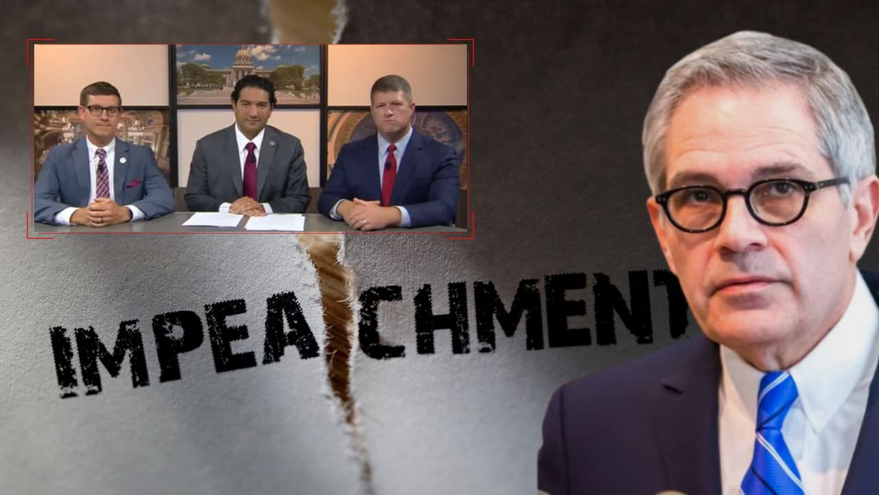 Tres legisladores republicanos inician proceso para juicio político contra DA Larry Krasner