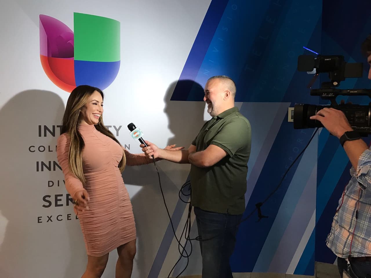 También tuvo su aparición en el programa de 'Hoy'.