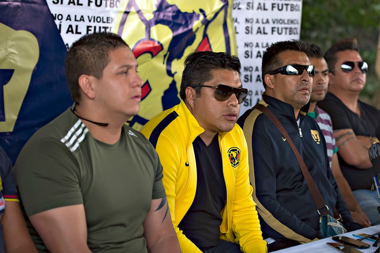 Conato de bronca entre barras de América y Pumas