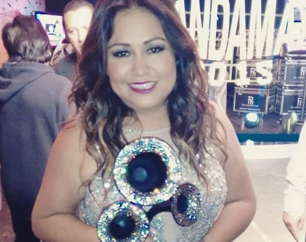 Luz María también fue triunfadorfa en esta fiesta, y en redes sociales quedó el testimonio.