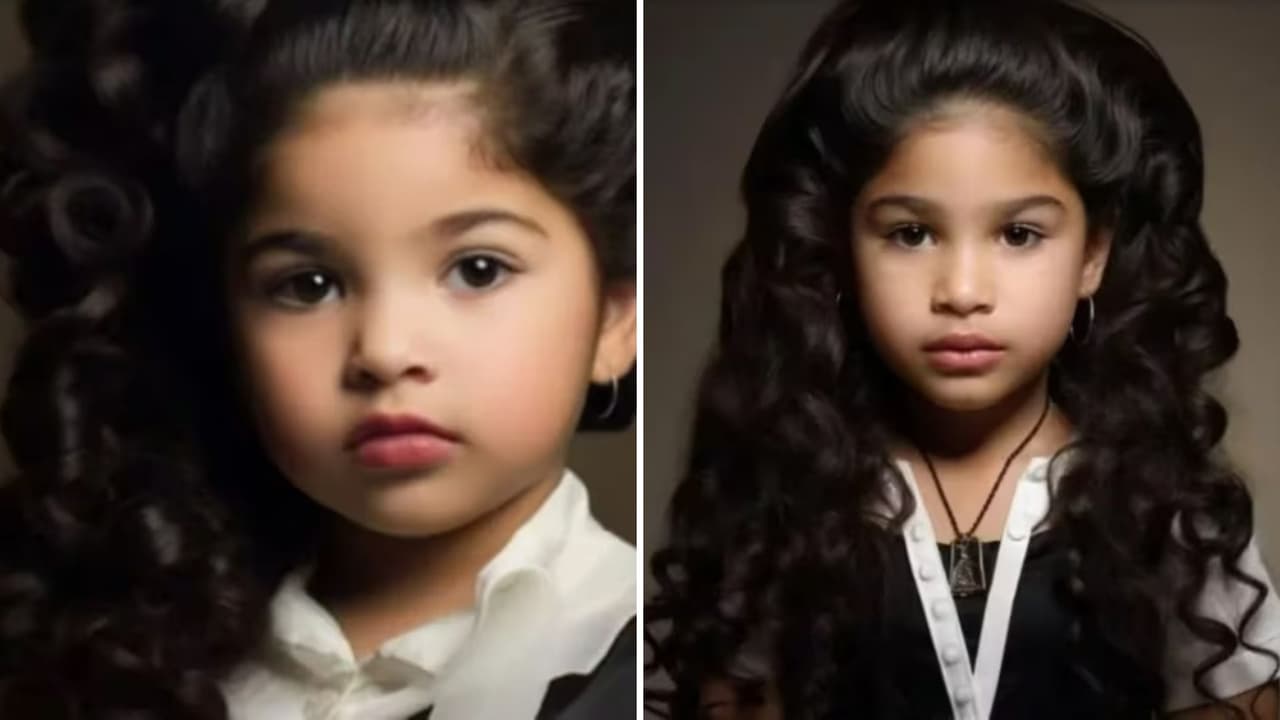 IA imagina cómo luciría la hija de Selena Quintanilla y Chris Pérez