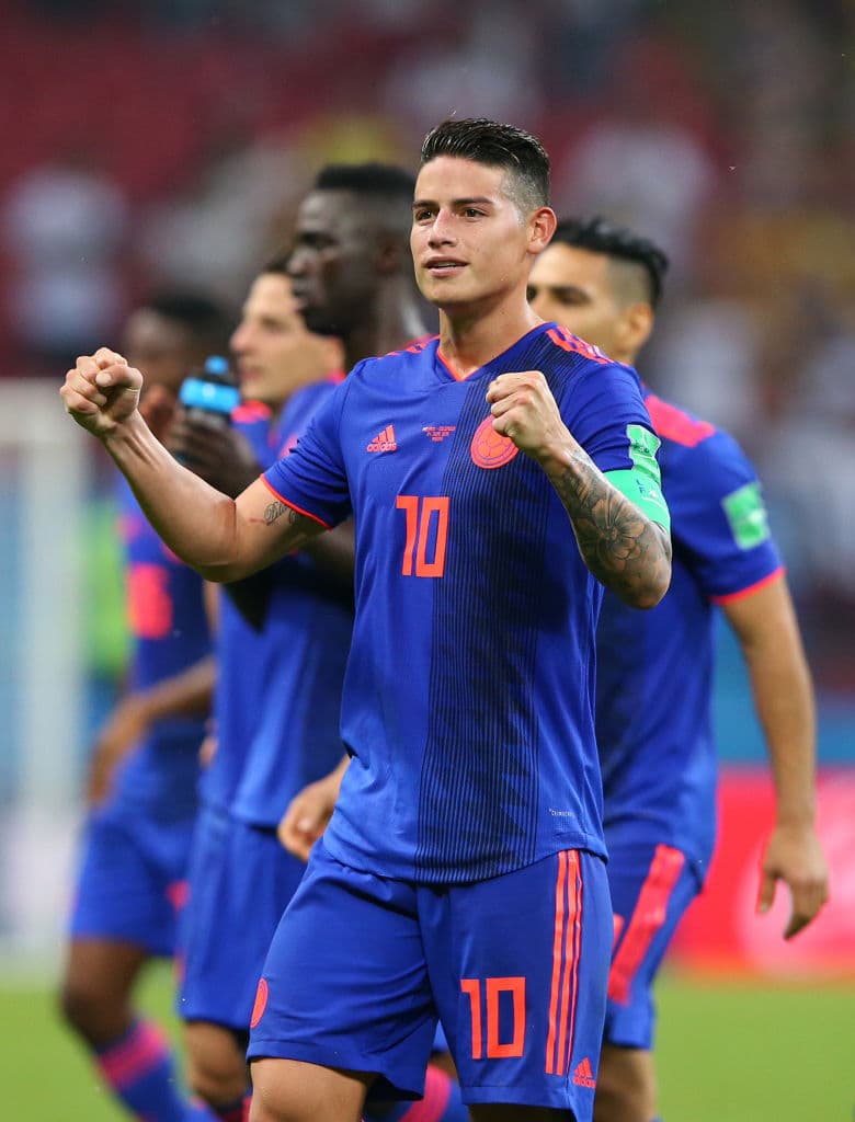 <b>James Rodríguez</b>: el futbolista de la Selección de Colombia y del Bayern Múnich es tartamudo y se le dificulta bastante al momento de atender a la prensa.