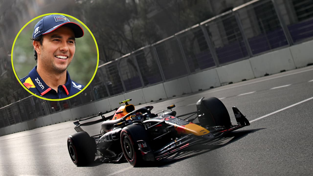 Checo Pérez saldrá cuarto y Leclerc logra la pole en Baku