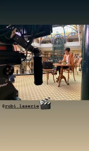 Alejandra ha estado alejada de su familia desde principios de agosto, desde que comenzó a grabar sus escenas en la telenovela Rubí.