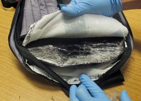 Un joven de 19 años fue arrestado por tratar de contrabandear siete libras de heroína en el Puerto de San Luis.