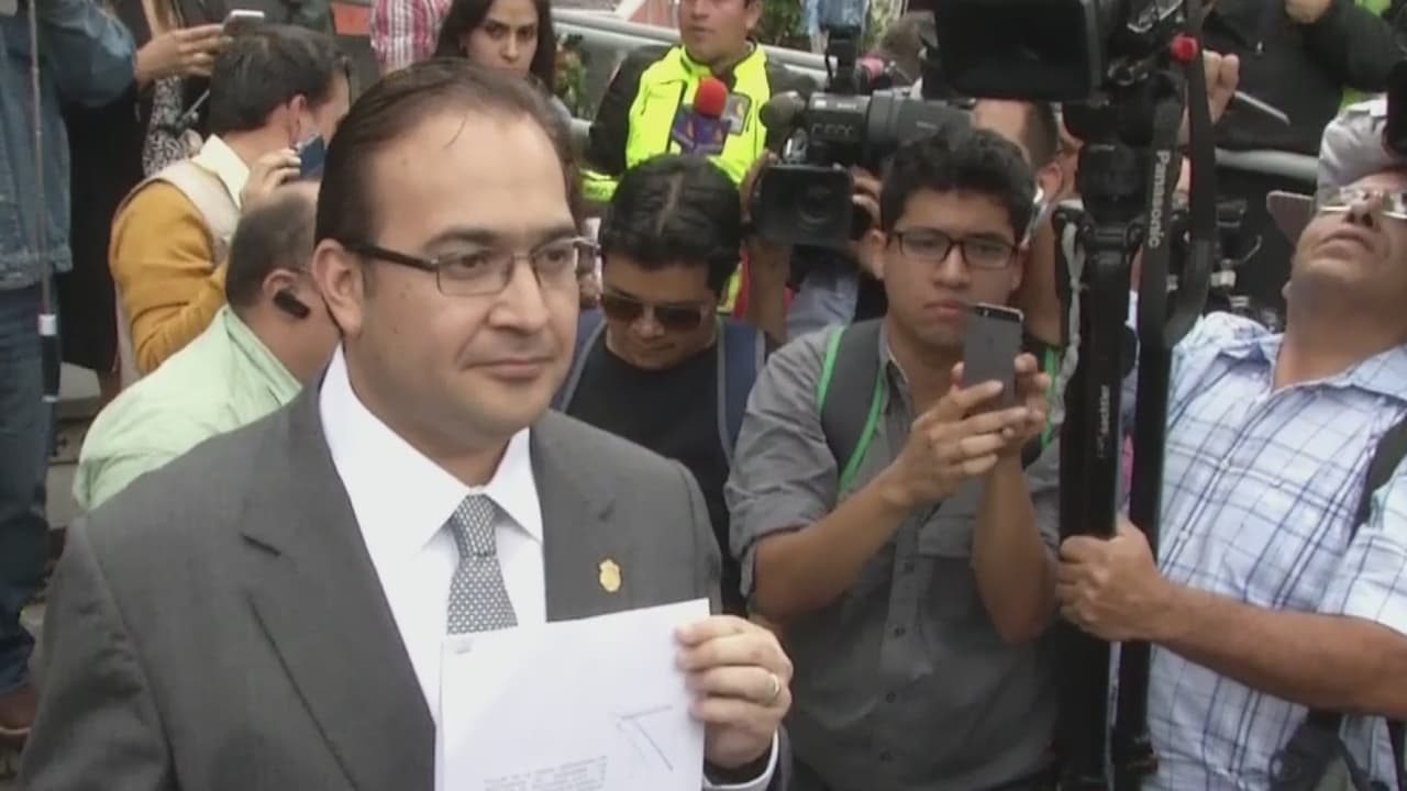 Autoridades mexicanas, tras la pista a Javier Duarte, el gobernador con licencia prófugo