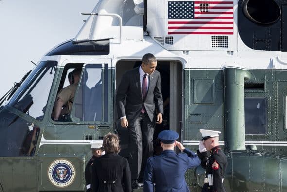 El presidente y la primera dama están en Texas este miércoles para una ceremonia tras la balacera de Fort Hood, así como dos eventos de recaudación en Houston y Austin.