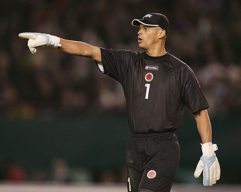 Con la Selección de Colombia jugó seis Copa América, ganando la de 2001 en su país.