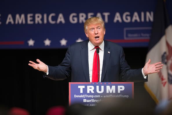 Trump en un evento realizado el 21 de octubre de 2015.