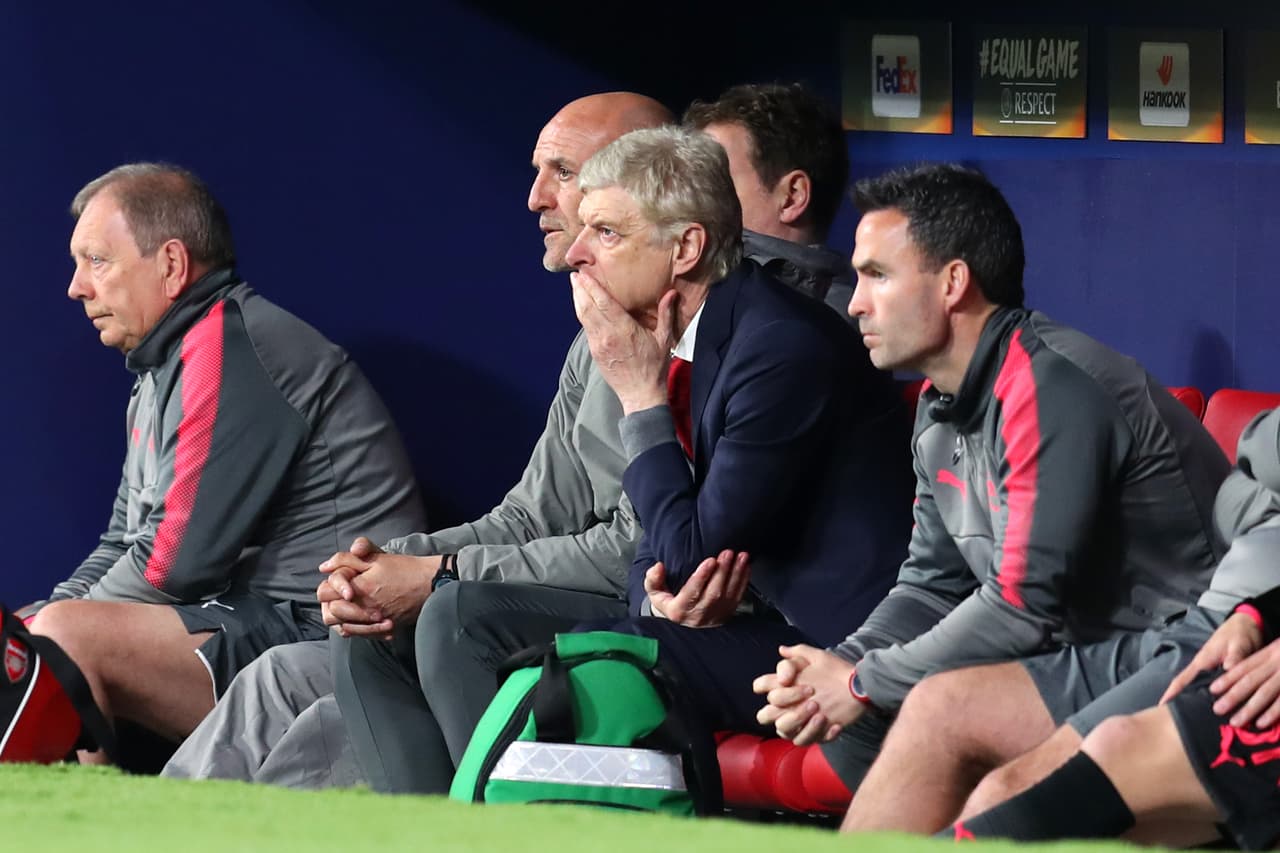 Este fue el último partido internacional del técnico francés Arsene Wenger en el banquillo del Arsenal tras 22 años.