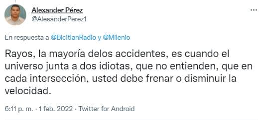 Reacciones de Twitter al accidente en bicicleta captado por Google Maps