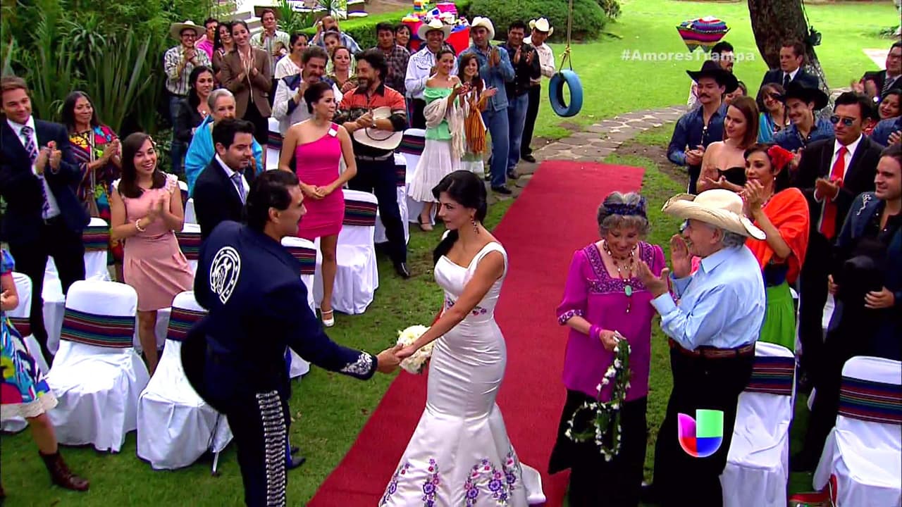¡La ceremonia de matrimonio por fin llegó!