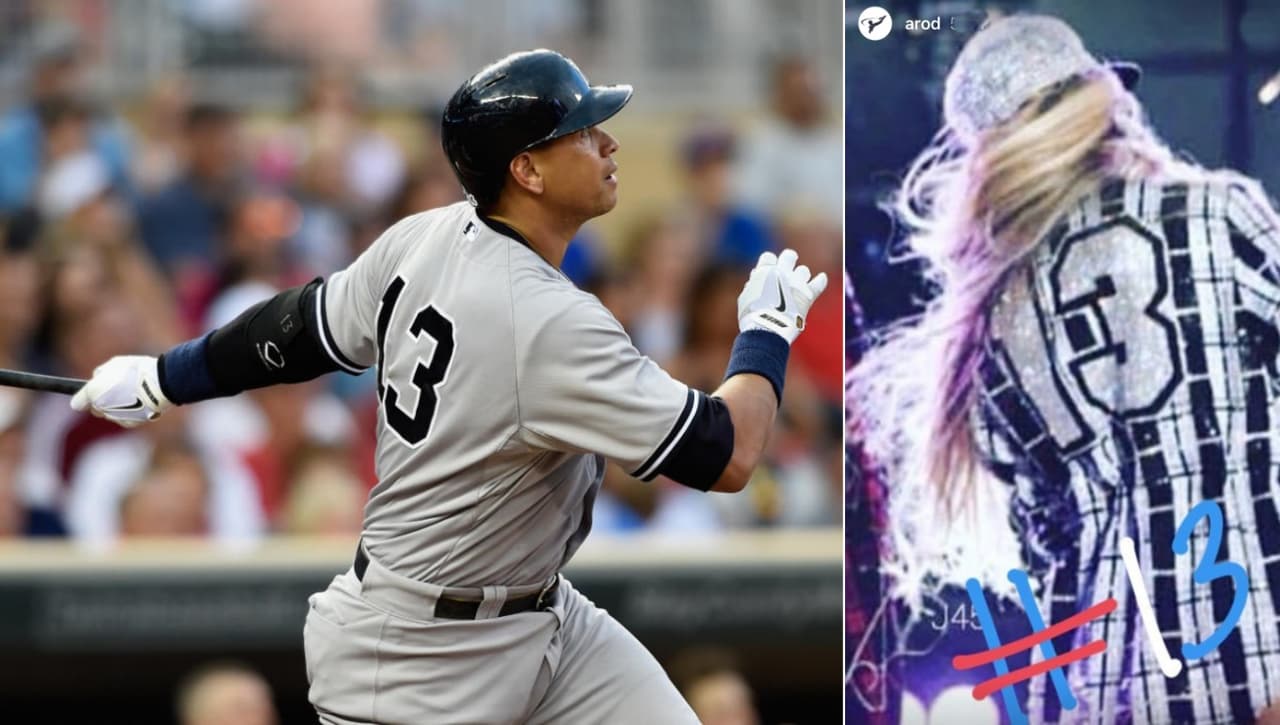 Alex Rodríguez presume su huella en Jennifer López