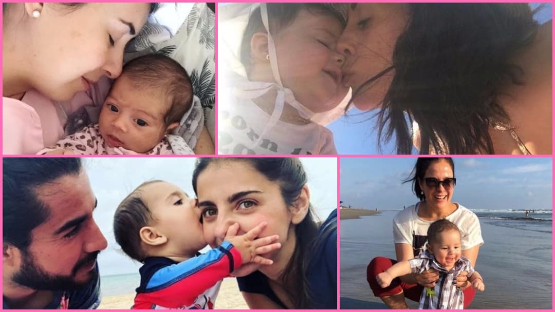 Así han crecido los bebés de las famosas que nacieron este 2017