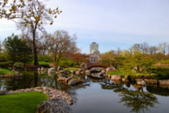 El Jackson Park & South Shore, entre el Lake Michigan, 56th, Stony Island y la 71 Street.