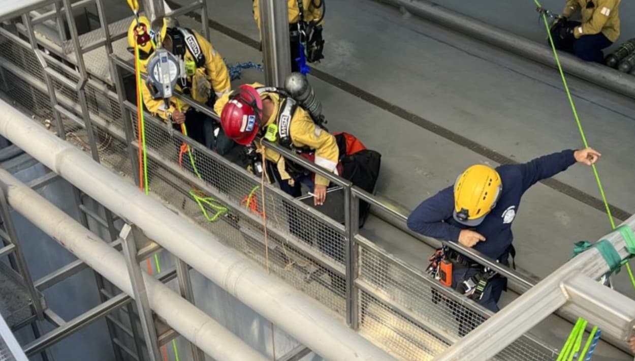 Estos entrenamientos en los lugares reales les permite conocer mejor las técnicas para realizar rescates cuando exista un siniestro.