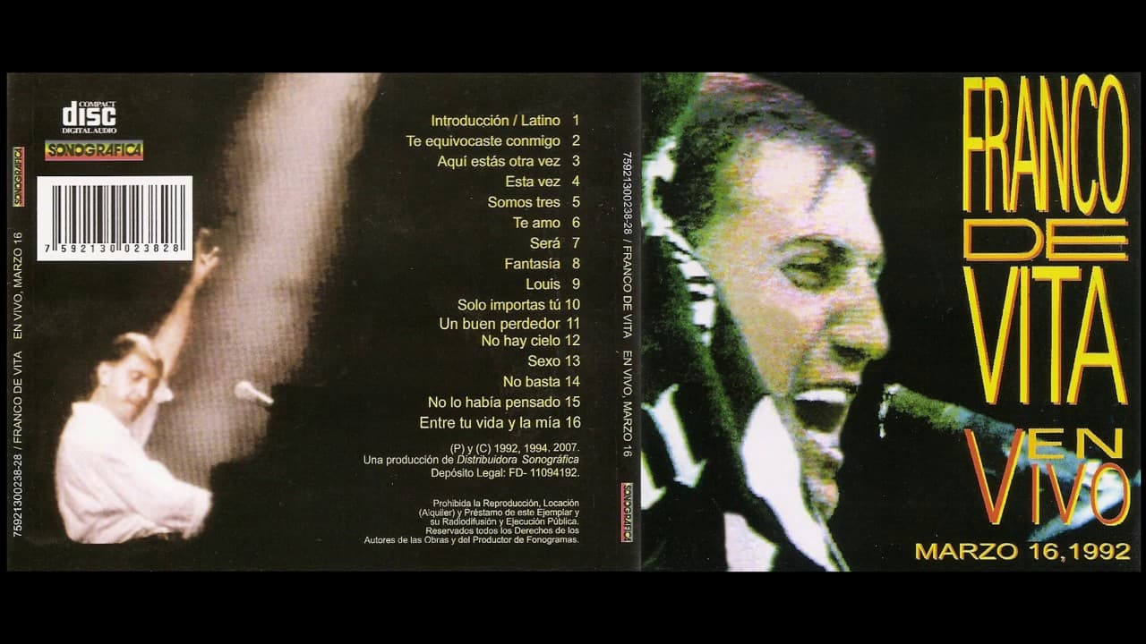 El disco 'En vivo marzo 16' fue grabado el Poliedro de su natal Caracas, ante más de 20 mil personas.