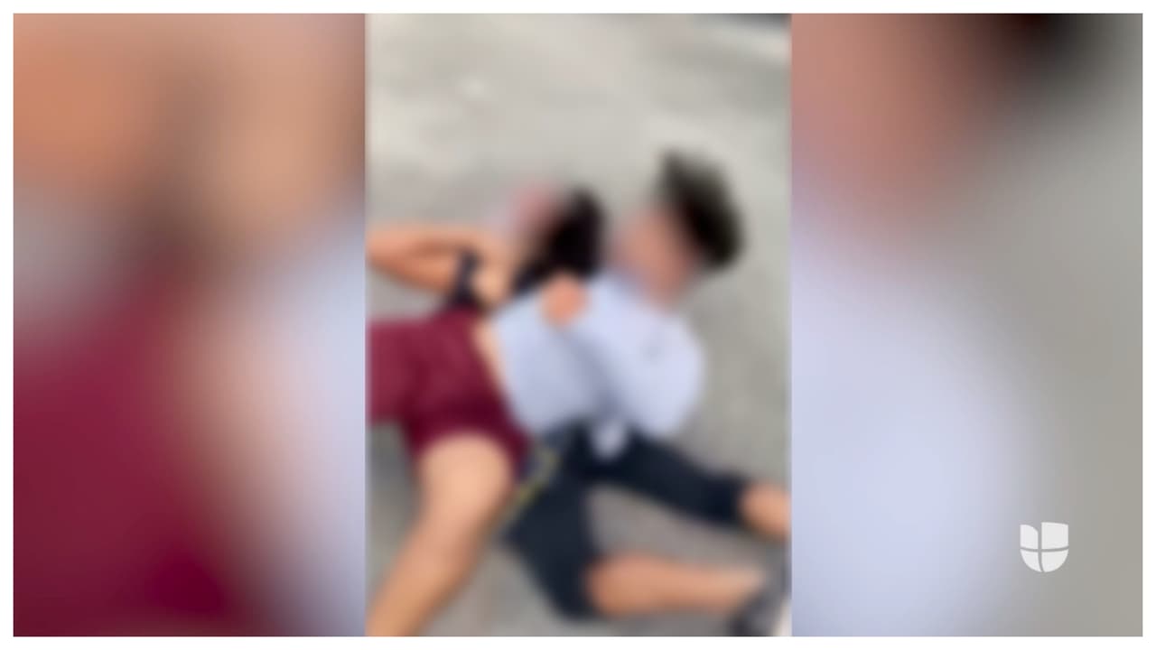 Captan en video brutal golpiza de un estudiante a otro en secundaria de Coral Gables