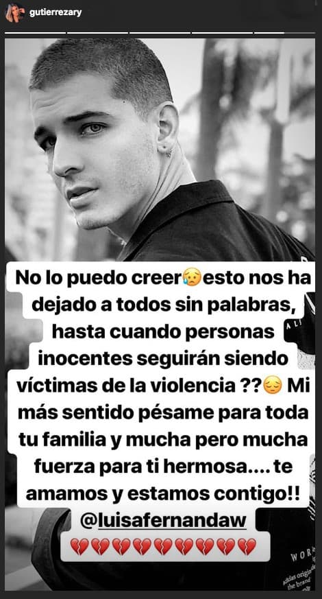 Gutiérrez se preguntó hasta cuándo los inocentes seguirán siendo víctimas de la violencia.