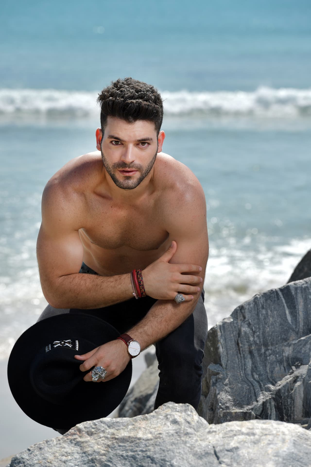 Se inclinó por la actuación después de que un manager en un elevador le preguntara si quería ser actor.