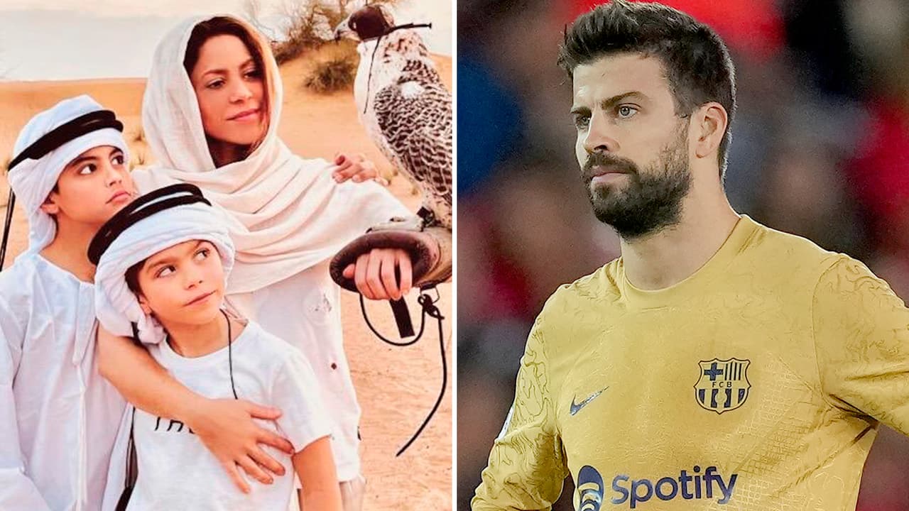 Piqué en "shock" por aparición de sus hijos en nuevo video de Shakira: estaría tomando medidas