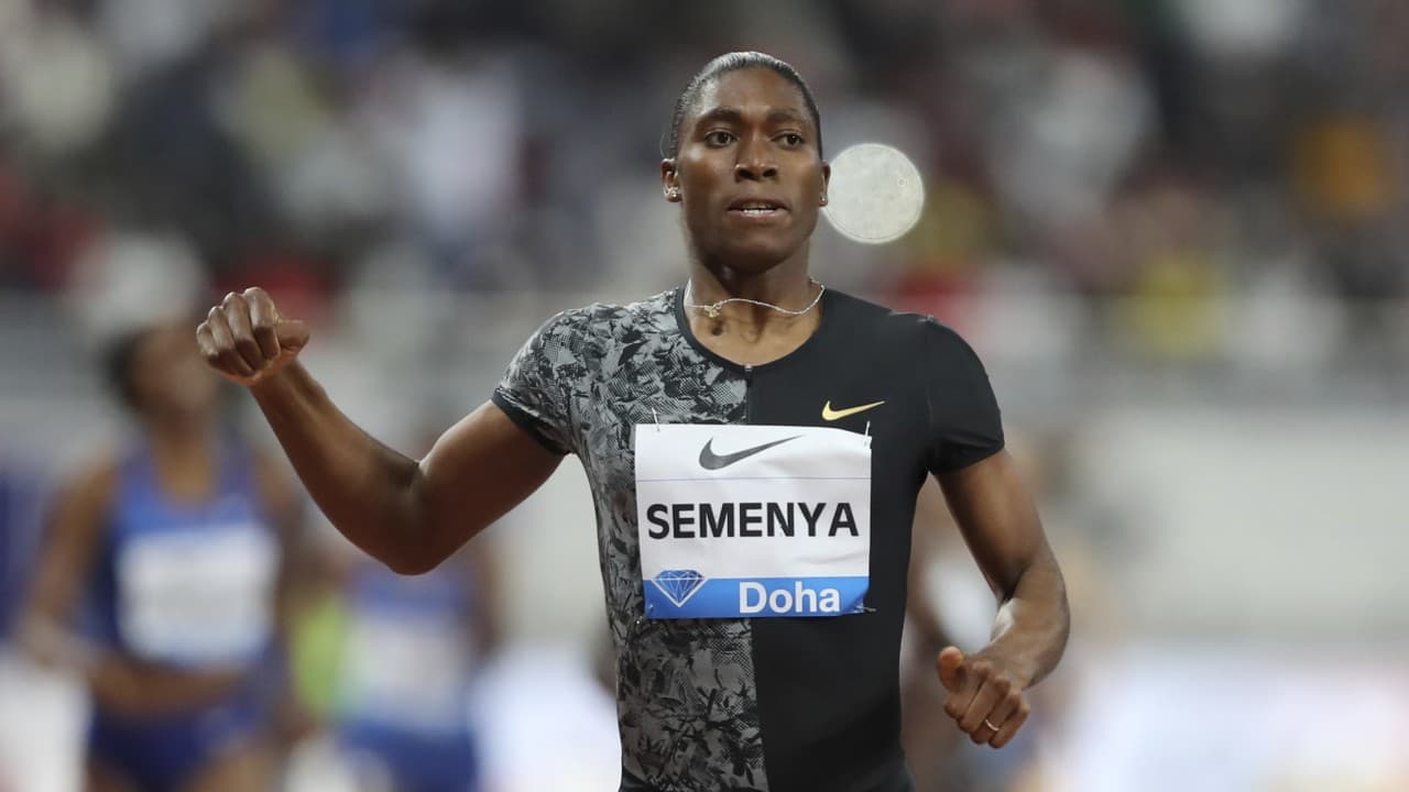 Caster Semenya probará suerte en los 3 mil metros planos.
