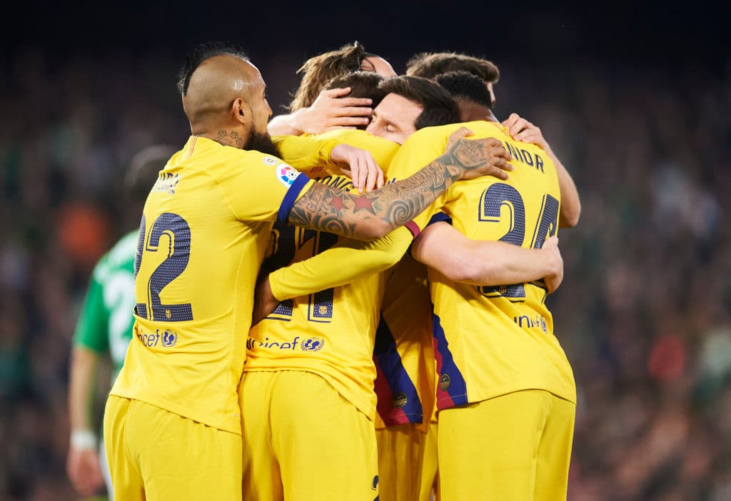 Remontada del Barça 2-3 al Betis con goles de Frenkie De Jong, Busquets y Lenglet; tres asistencias de Lionel Messi.