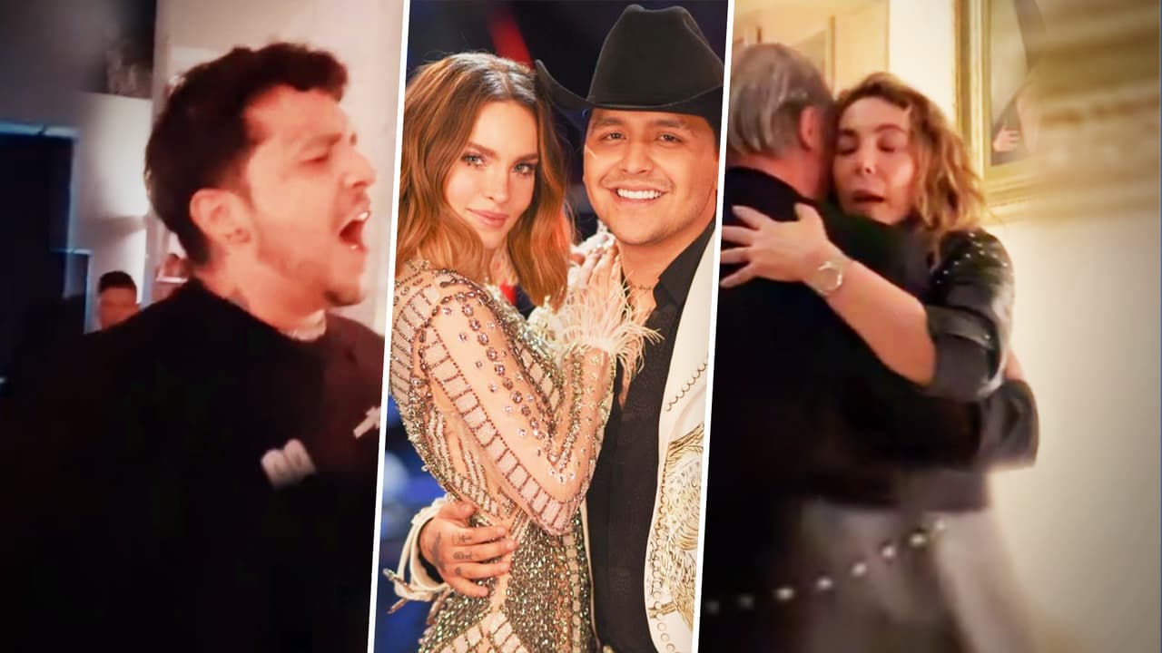 Belinda vivió uno de los momentos "más hermosos" de su vida junto a sus padres y Christian Nodal