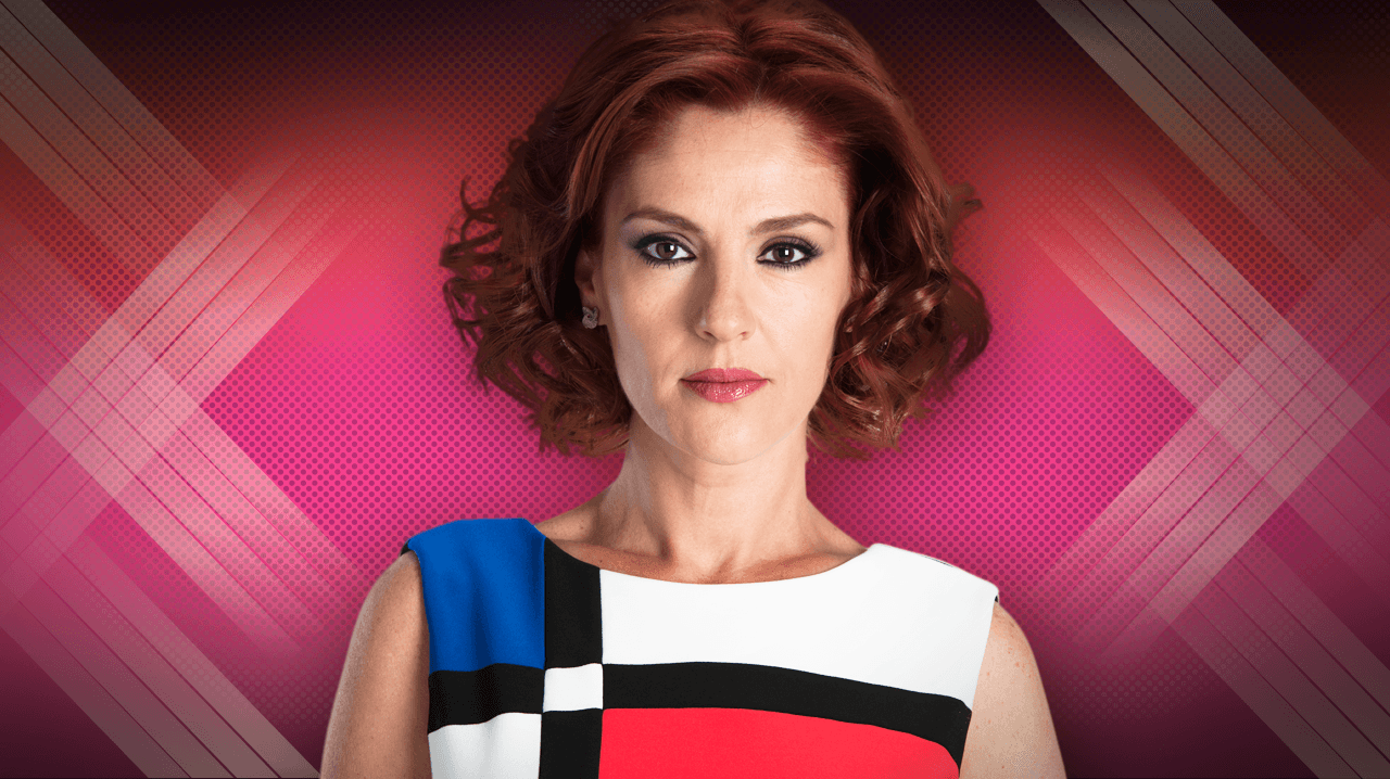 Chantal Andere es Sandra en "Antes muerta que Lichita"