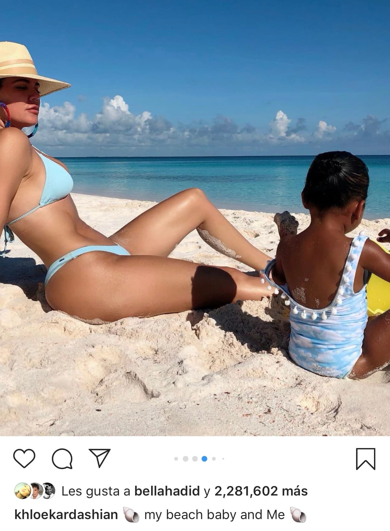 De hecho, hace unos días, tanto Kim como Khloé compartieron en las redes sociales que se encontraban juntas 
<b><a href="https://www.univision.com/famosos/kim-kardashian-se-asusto-con-los-cerdos-que-mordieron-a-michelle-lewin-los-mismos-con-los-que-la-flaca-nado-feliz-video" target="_blank">vacacionando en Bahamas </a></b>con sus respectivos hijos.