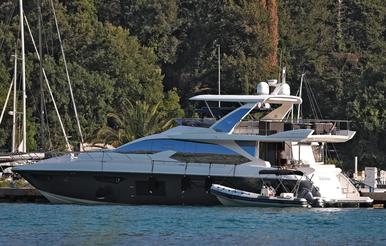 Piqué, Clara Chía y la familia de él se habrían hospedado en esta embarcación.
