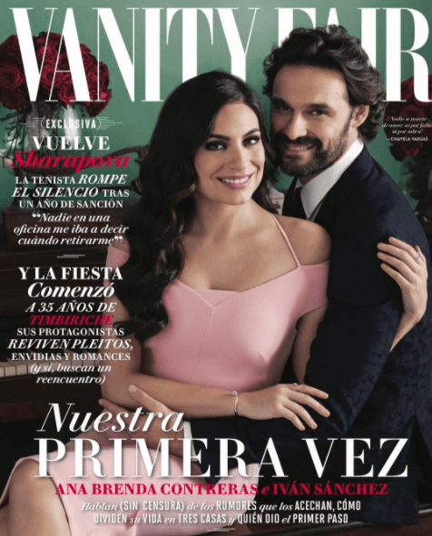 Tal ha sido el impacto de su relación que Ana Brenda e Iván ya fueron portada de Vanity Fair México.