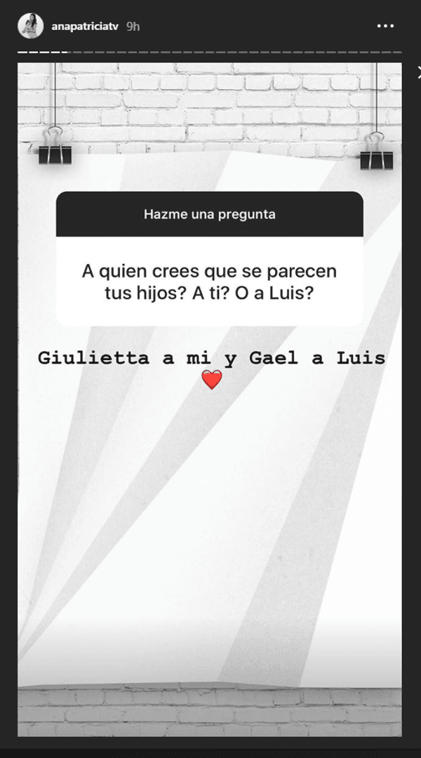 La conductora respondió a preguntas de sus seguidores en Instagram.