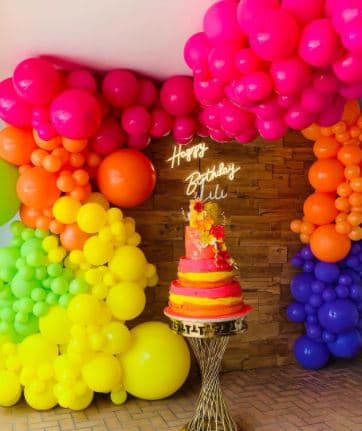 Sin embargo, el domingo fue la celebración más grande que tuvo Lili, pues realizó una fiesta de cumpleaños en su casa.
