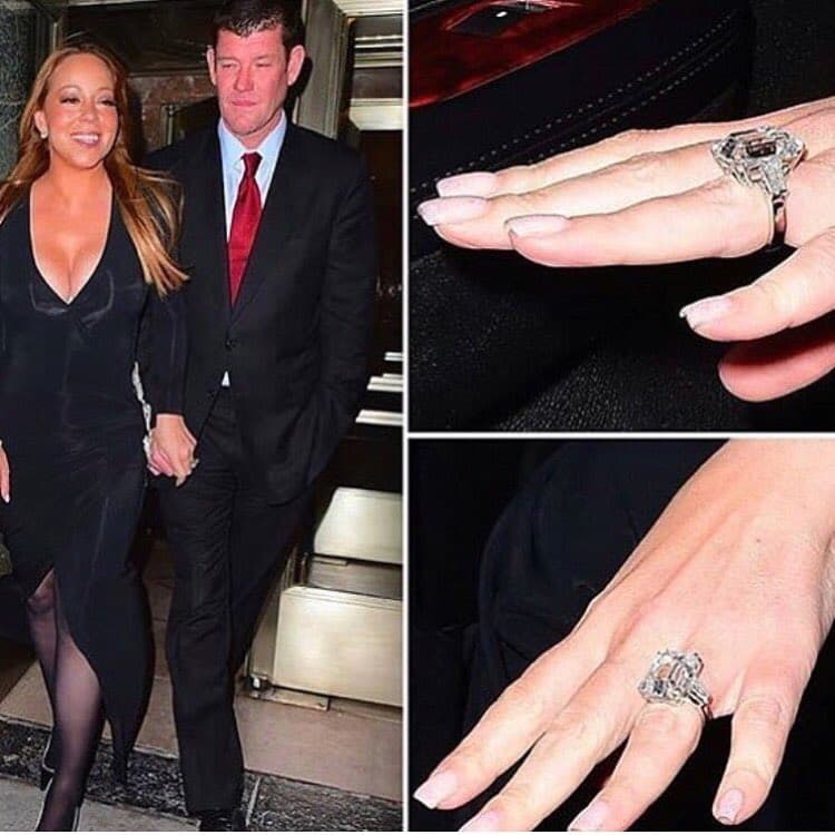 Una de ellas es el costoso anillo que le regaló su prometido, James Packer. Se dice que la piedra vale millones de dóalres.