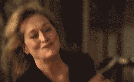 Esta fue la divertida reacción de Meryl Streep a su nominación al Oscar