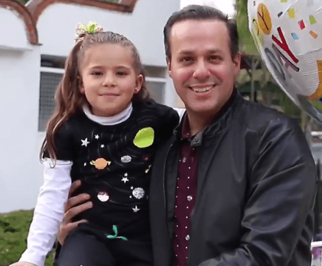 José Joel y su hija
