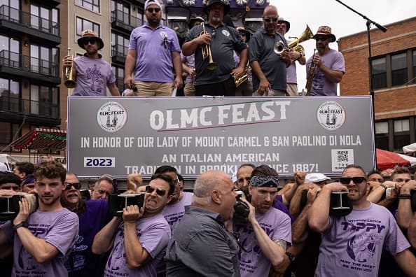 El evento es el punto culminante de la celebración a Nuestra Señora de Monte Carmelo y San Paolino.