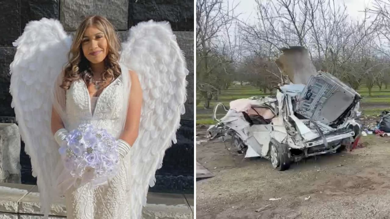 “Era una muchacha amorosa”: dan último adiós a hispana que falleció en accidente de Madera