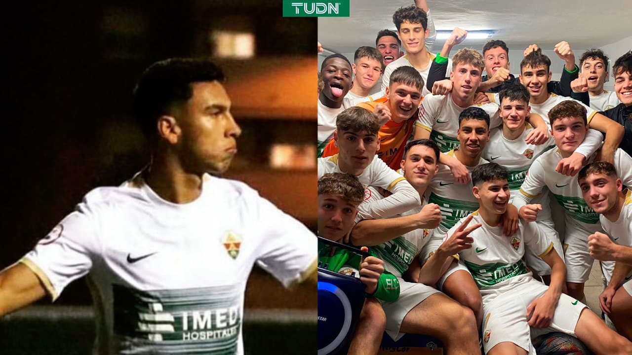 ¡Hizo todo! Jesús Hernandez hace hat-trick en triunfo del Elche Sub-19
