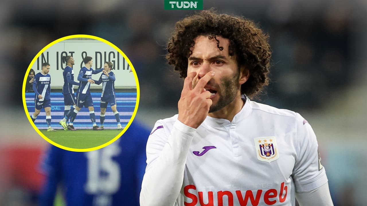 Poco brillo para 'Chino' Huerta en derrota de Anderlecht