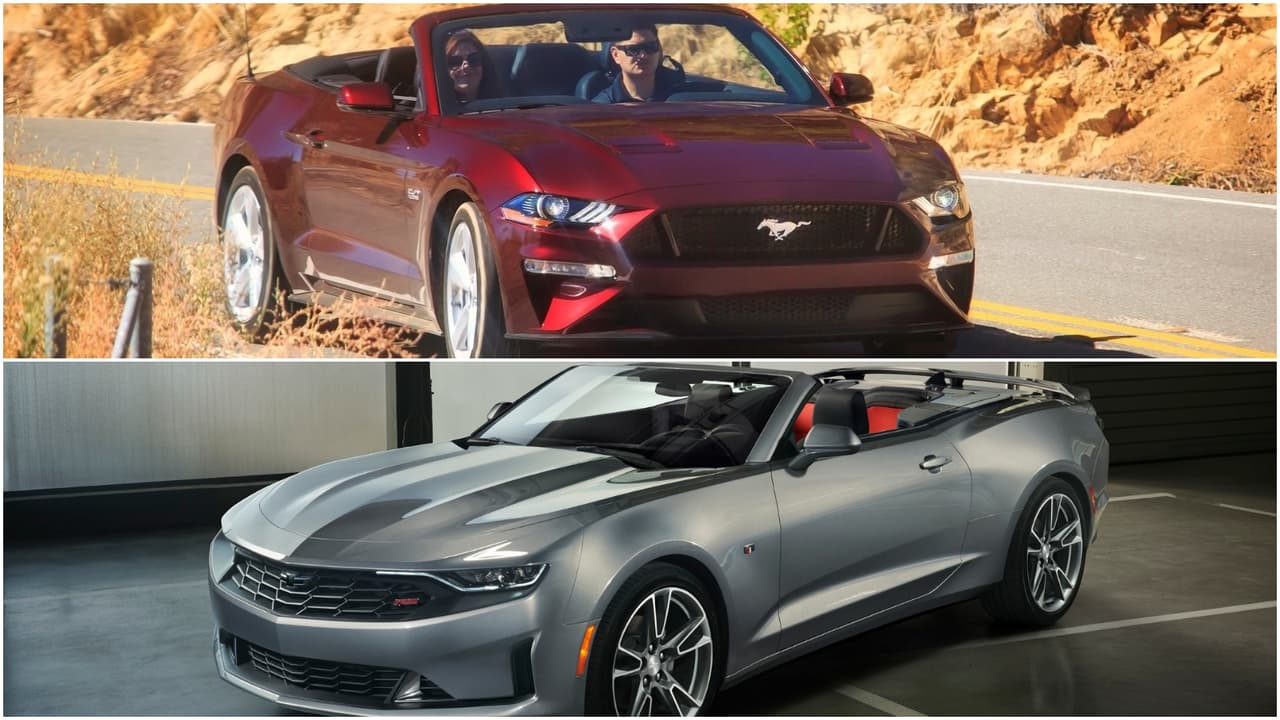 <h3 class="cms-h3-H3">Convertibles.</h3>
<br>
<br>Tanto el Ford Mustang como el Chevrolet Camaro cuentan con populares versiones convertibles que son, particularmente en el caso del Ford Mustang, los carros más populares en zonas de verano eterno como Florida, California y Hawaii.