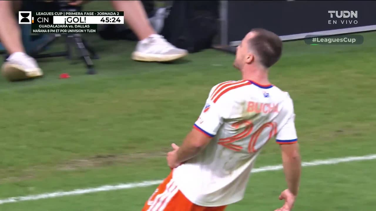 ¡Goooool de Cincinnati! Pavel Bucha vence a Keylor y pone el primero de la tarde