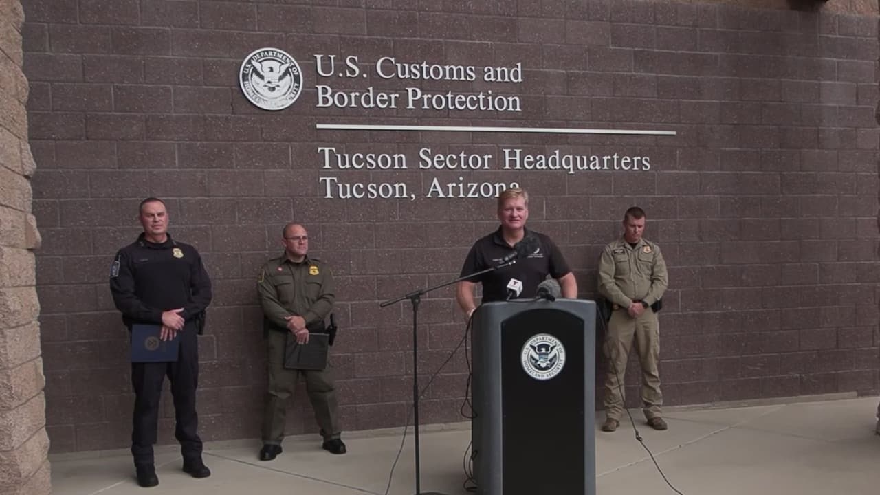 CBP reporta más decomisos de drogas en Arizona y un aumento en incautaciones de municiones