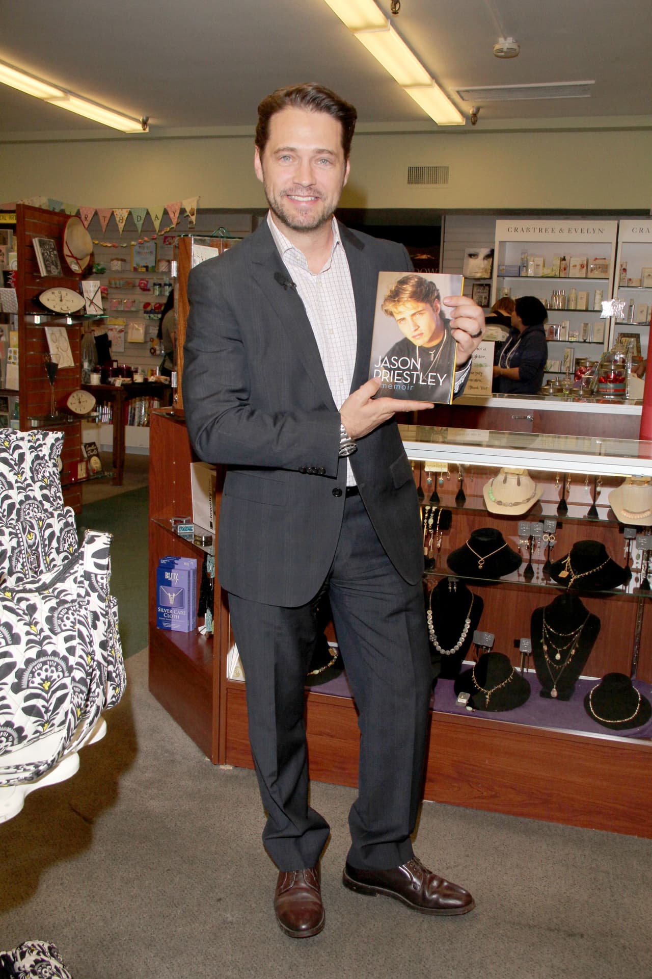 En mayo de 2014, lanzó 
<b>un libro de memorias</b> en donde habla de su oscura etapa con la fama. 
<br>
<br>"Priestley comparte sus pensamientos más íntimos sobre la vida como un ícono de los años 90 y va más allá de la imagen impecablemente limpia de Brandon Walsh, revelando los tumultuosos eventos que lo han moldeado y donde encuentra su mayor felicidad hoy", se puede leer en la descripción de su libro.