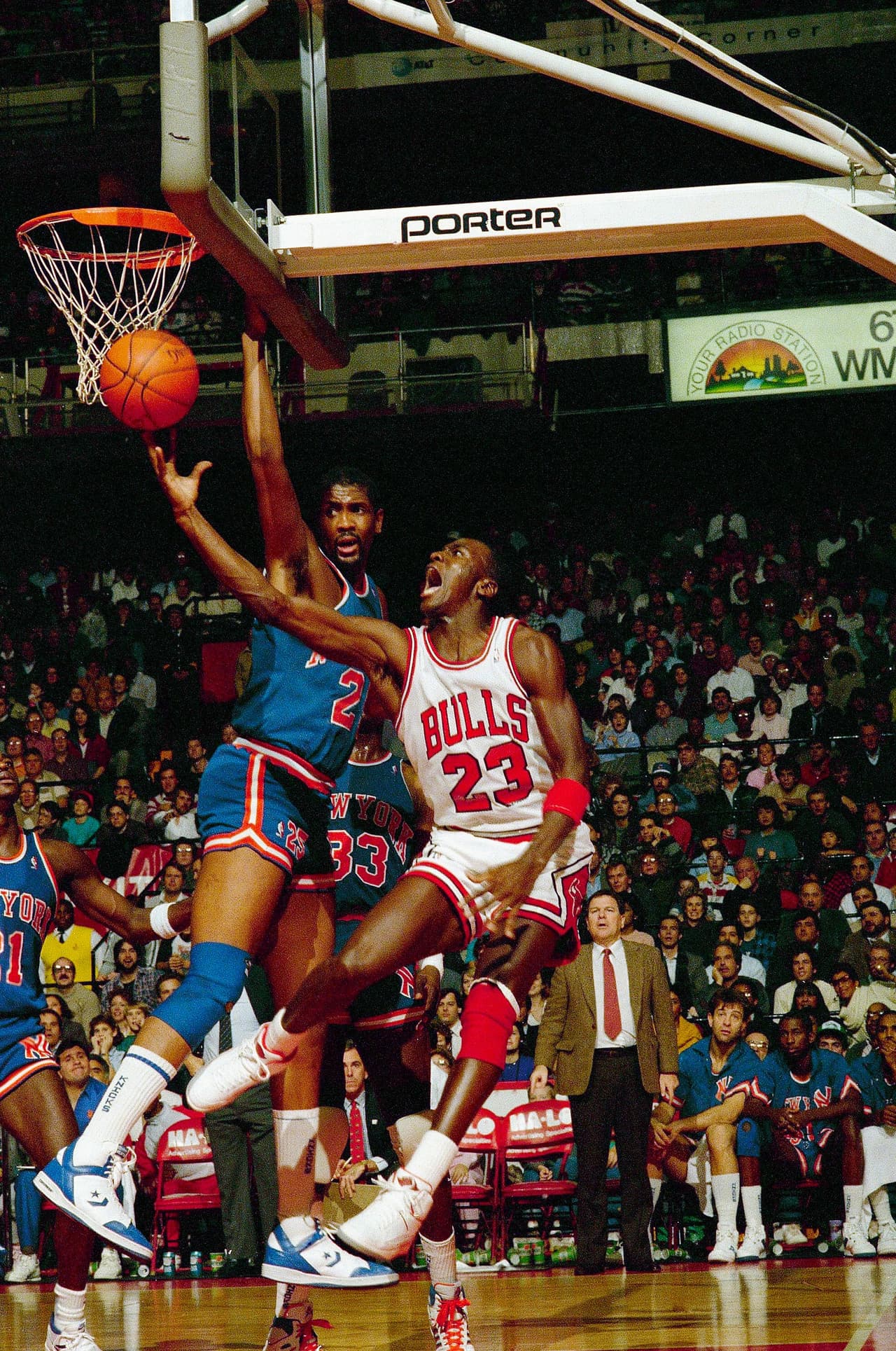 En 1986, el jugador de los Chicago Bulls hacía su presentación.
