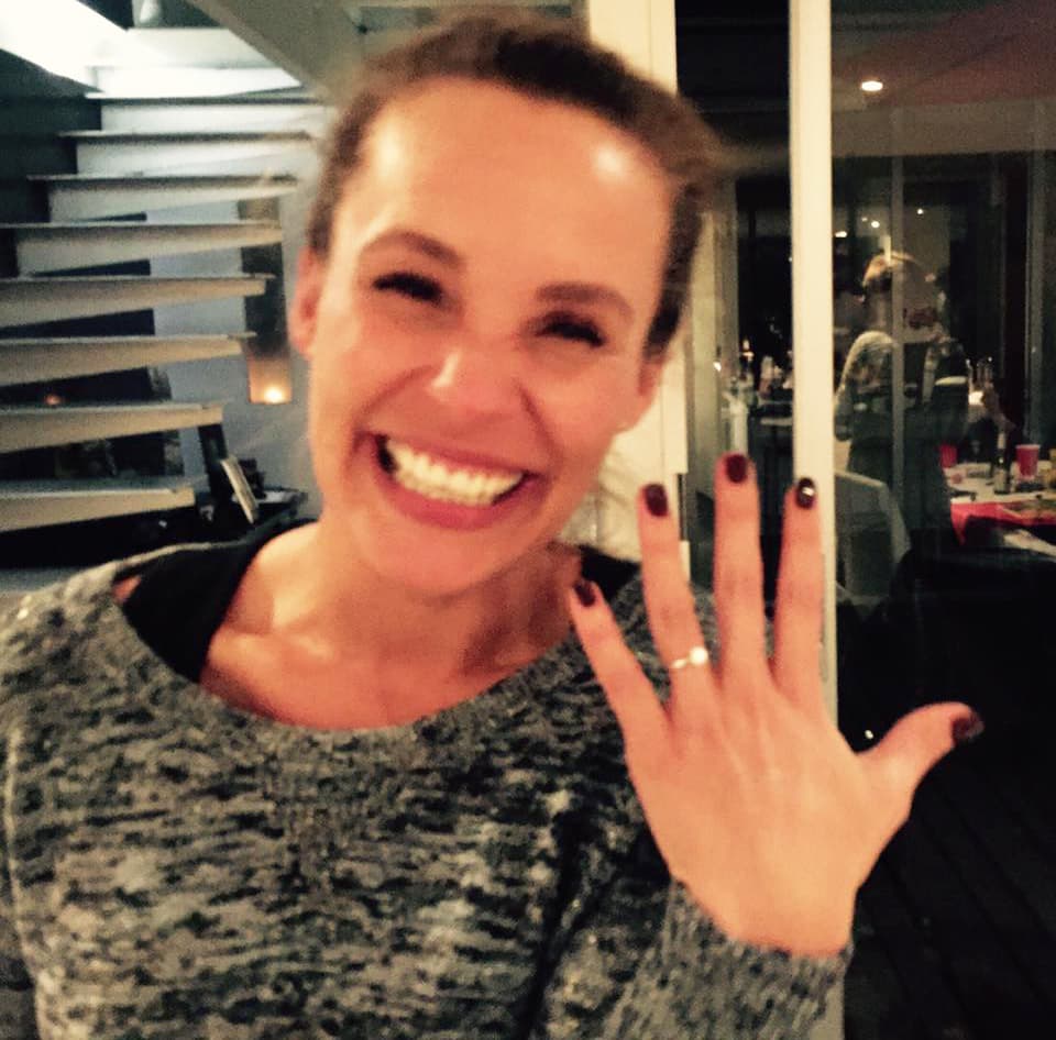 La actriz de 'Papá a toda madre' compartió en redes sociales las imágenes de tan emotivo momento.