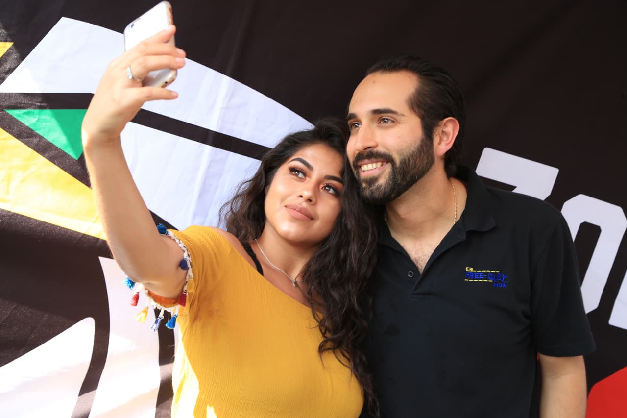 El Free-guey show es muy querido por su público y estas fotos lo demuestran.