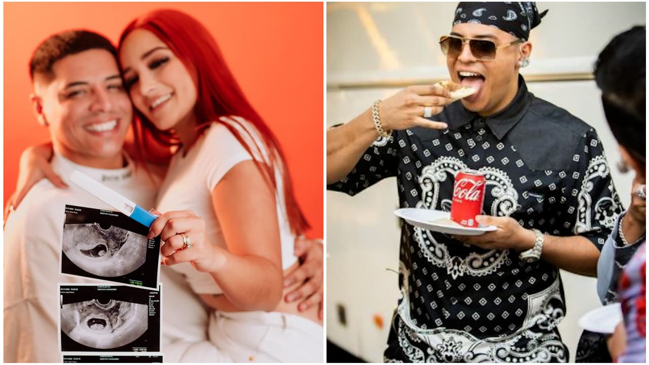 Daisy Anahy está embarazada, pero el de los antojos es Eduin Caz: le preparó burritos a las 6 am